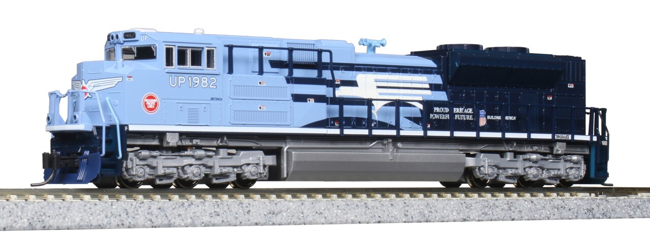 Kato N-Scale EMD SD70ACE Union Pacific MoPac Heritage Diesel Engine